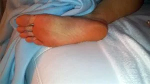 Big soles- Cum on her pussy and feet