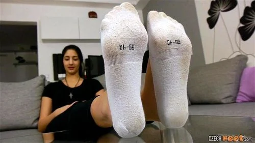 feet and soles, latina, small tits, feet pov