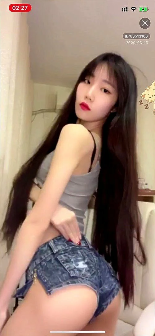 webcam, brunette, asian, solo