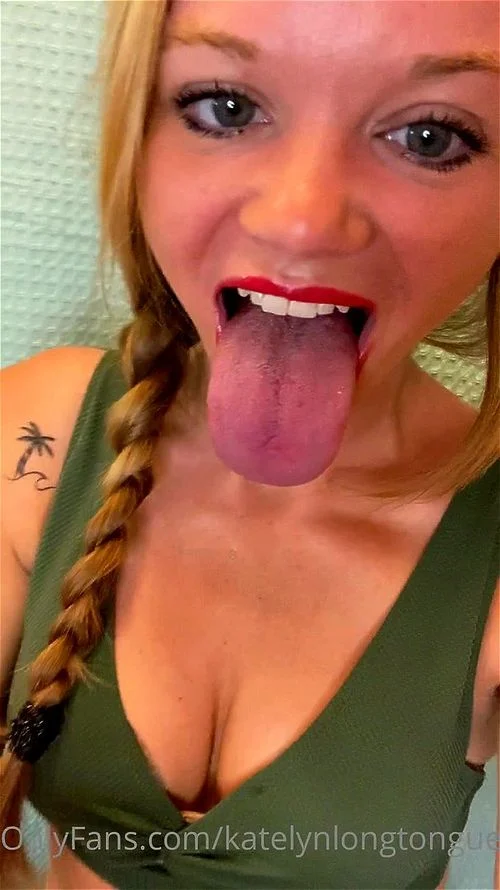 Long Tongue Porn - Watch NastySnk presents: Kate - Long Tongue, Tongue Fetish, Solo Porn -  SpankBang