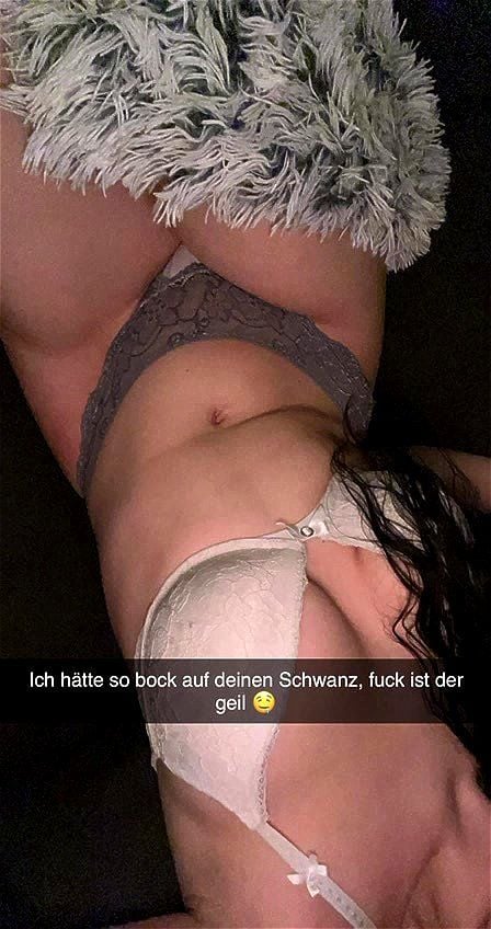 18 year old girlfriend cheats on her boyfriend on snapchat and gets cum covered cuckold sexting