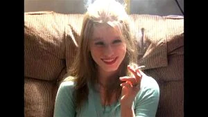 Smoking teen