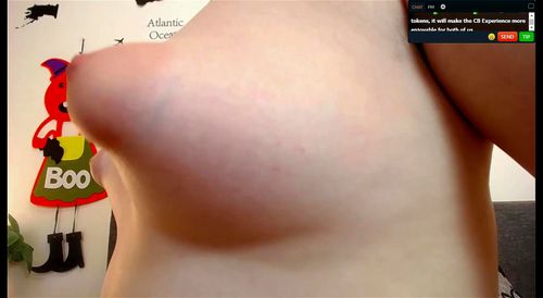 Sophia Side Shot of Puffy Nipples