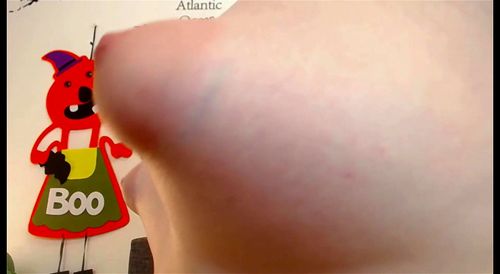 Sophia Side Shot of Puffy Nipples