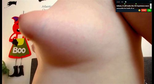 Sophia Side Shot of Puffy Nipples