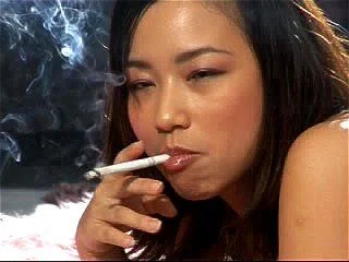 Trish Asian smoking