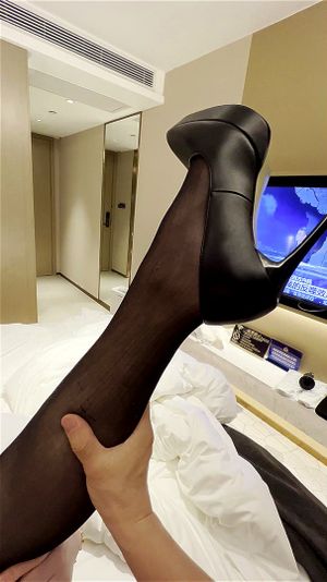 Watch Fuck my girl stocking high heels friend with a huge dildo - Dildo,  Fetish, High Heels Porn - SpankBang
