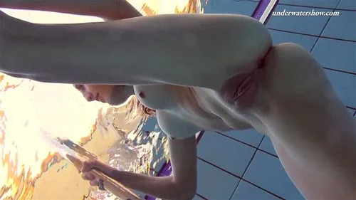 Hungarian Beauty Sima Alluring Underwater Showcase