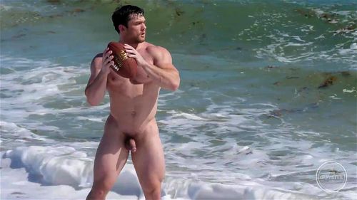 TGS - Muscle Guys At Nude Beach