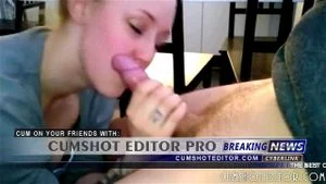 Tattooed Swedish girl deepthroats cock