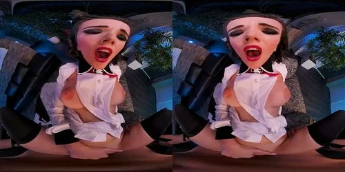virtual reality, fucking after the cumshot, fucked good, big tits