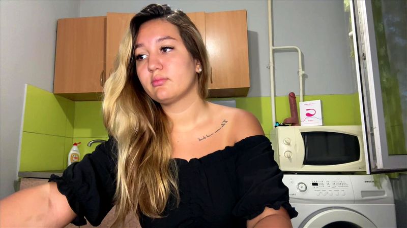 wanking in kitchen wanking in kitchen