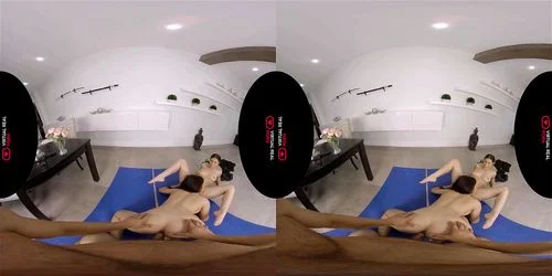 virtual reality, vr porn, threesome, groupsex