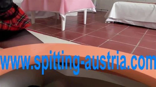 saliva, Spitting Austria, amateur, hardcore