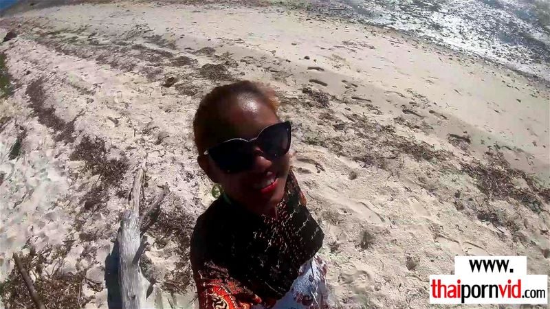 Petite amateur Thai teen Cherry fucked by a big white cock at the beach Petite amateur Thai teen Cherry fucked by a big white cock at the beach