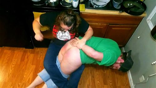 Getting spanked by my loving wife Porn - SpankBang