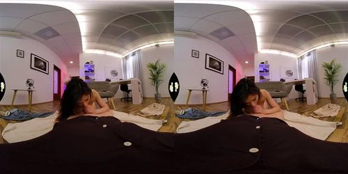 virtual reality, brunette, pov, vr