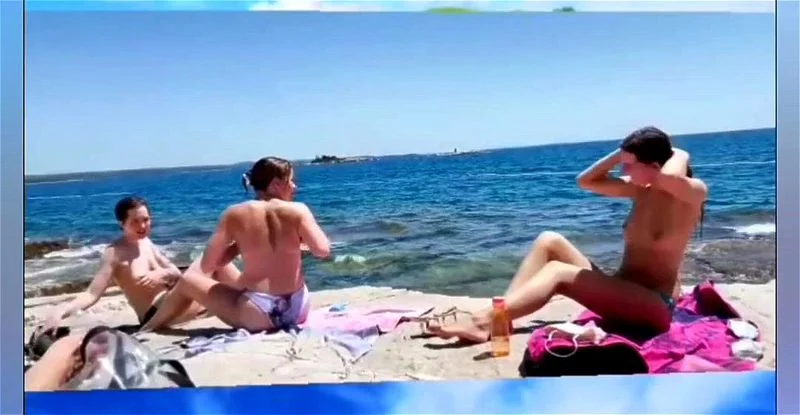 Nudists in Palma de Mallorca