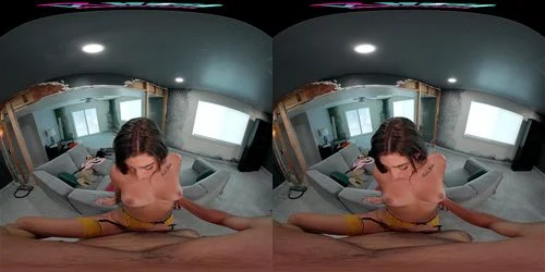 brunette, vr, big ass, virtual reality