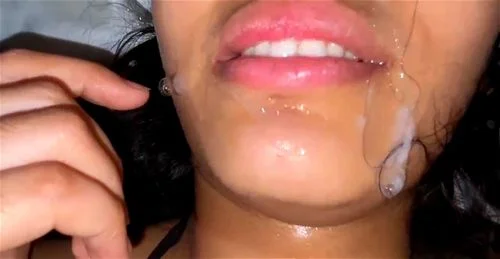 asian, cum in mouth, indian, cum on face