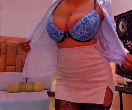 Secretary sexy tease