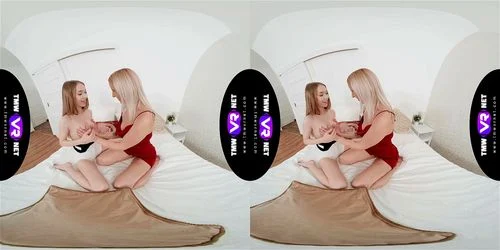 blonde, TmwVRnet, lesbian, masturbation