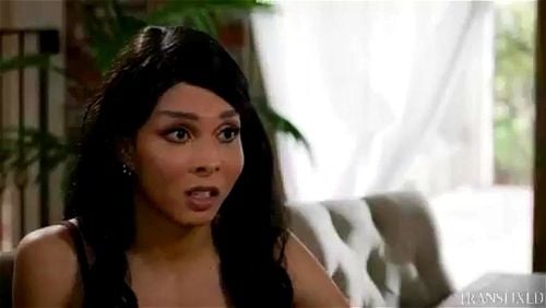 Ebony shemale deeply creampies white female