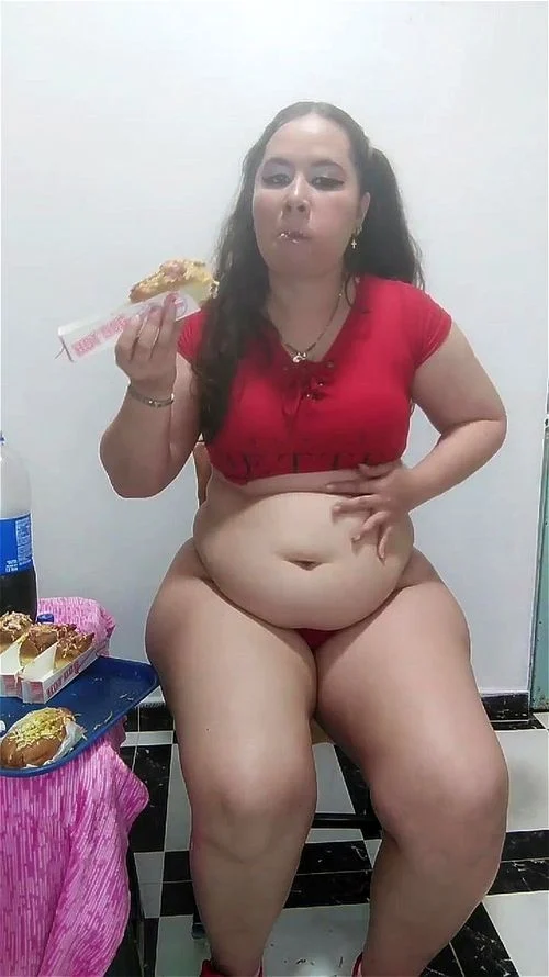big belly, fat ass booty, solo, fat girl