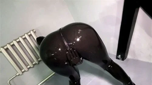 asian, latex catsuit, fetish, babe