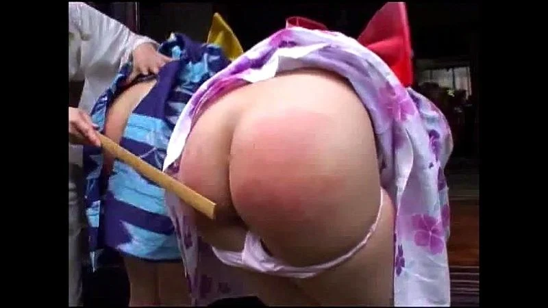 kimonos spanking