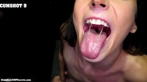gloryhole, babe, cum swallowing, cum on tongue