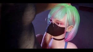 Masked Girl gets some DICK