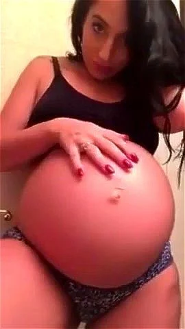 belly, fetish, solo, pregnant