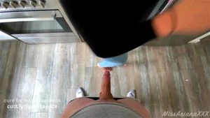 Sex in the Public Shopping Changing room - POV