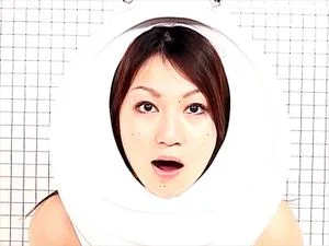 toilet woman