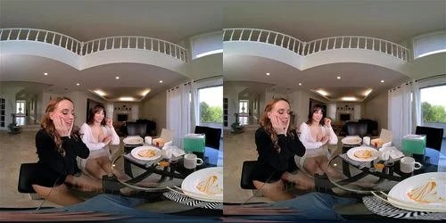 virtual reality, threesome, vr porn, vr