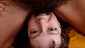 Lesbian hairy pussy thumbnail