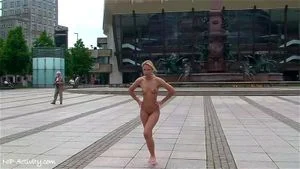 Walking nude in public  thumbnail