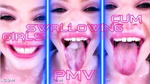 Amateur Allure swallow cum PMV Compilation