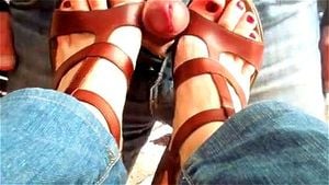 Flip flops and cock trampling videos thumbnail