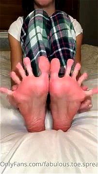 Toes Spreading miniatura