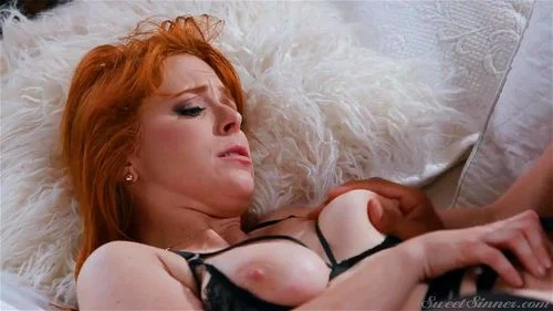 Redhead Wife Gives in to Passion