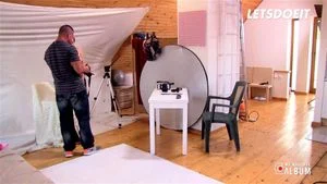 Curvy Model Roxy Black Ravaged Deep By Photographer Then Jizzed All Over Her Tits - LETSDOEIT