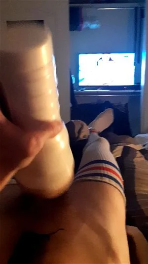 First gooner video for my 7.5 inch cock