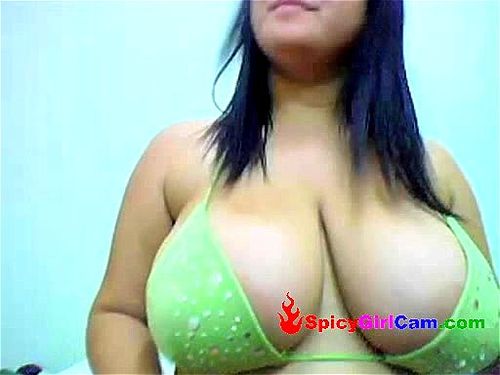 Big Boob Girl on Webcam, Free B