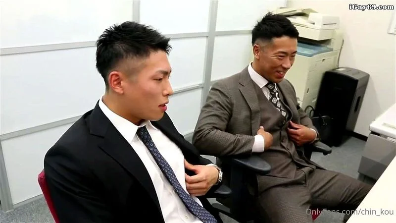 Hot gay get fucked in the office