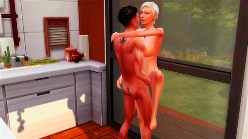 The Sims 4: Hot Milf Fucks Handsome Teen Boy