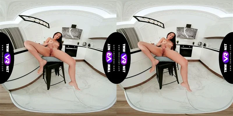 TmwVRnet - Lola Heart - Naked cutie orgasms in the kitchen TmwVRnet - Lola Heart - Naked cutie orgasms in the kitchen