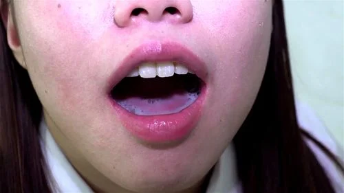 1080 Japanese Girl Gets A Mouthful
