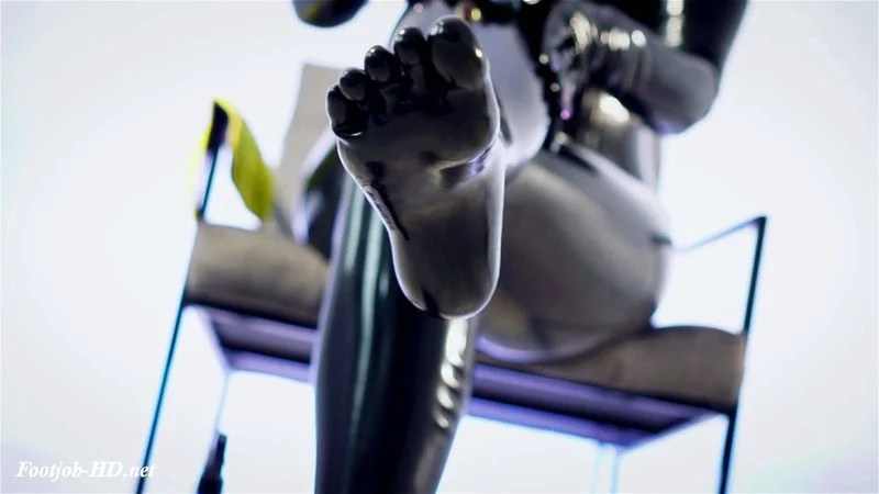 Latex Footjob Latex Footjob